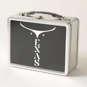 TEXAS PRIDE METAL LUNCH BOX