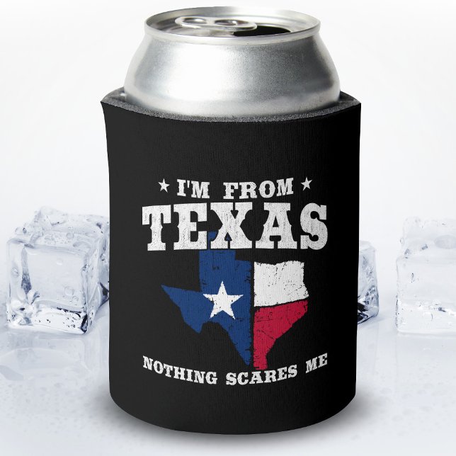 Texas Pride - Texas Meme - Texas State Flag Can Cooler (Creator Uploaded)