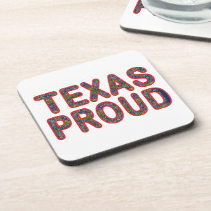 Texas Proud Bluebonnet Coaster