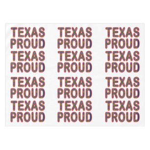 Texas Proud Bluebonnet Tablecloth