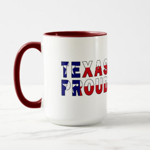 Texas Proud Flag Mug