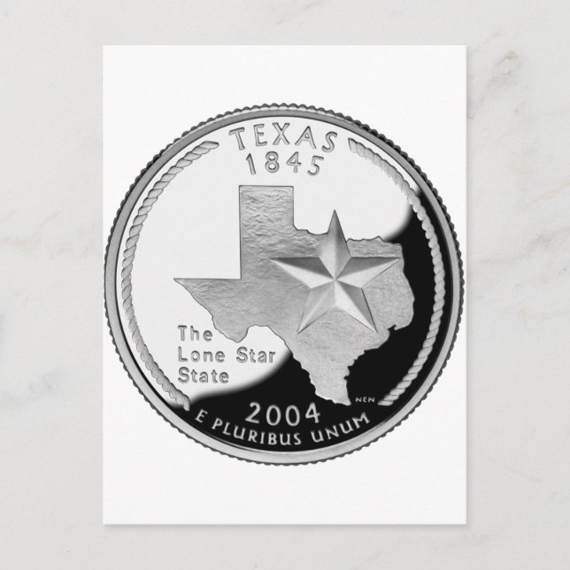 Texas Quarter Postcard (Front)