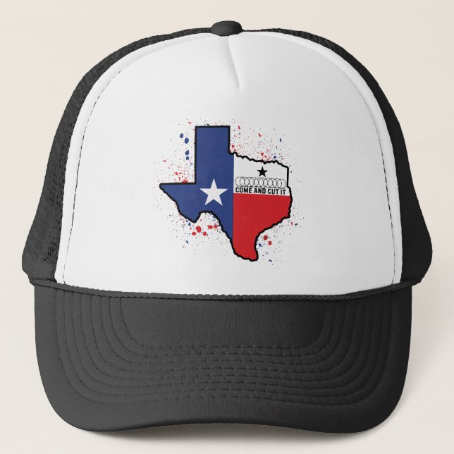 Texas Rally Cry Trucker Hat (Front)