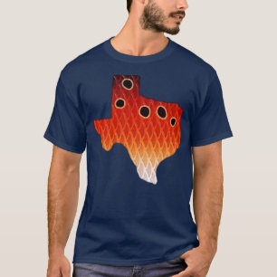 Texas Redfish Colours Red Drum Inspired Colour Pat T-Shirt