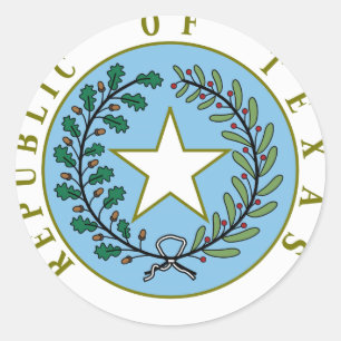 Texas (Republic of Texas Seal Colour)