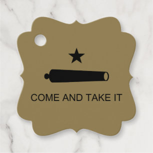 Texas Revolution Flag, Texians Militia 1835 Favou Favour Tags