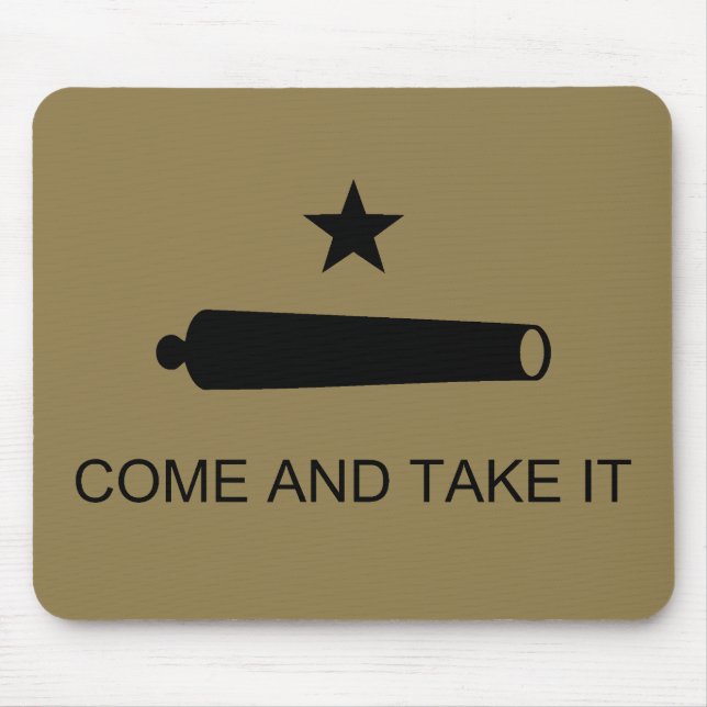 Texas Revolution Flag, Texians Militia 1835  Mouse Mouse Pad (Front)