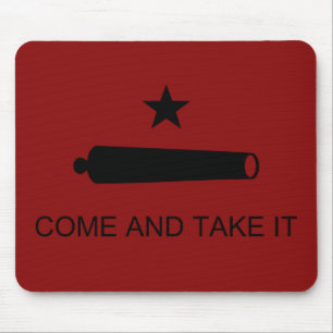 Texas Revolution Flag, Texians Militia 1835 Mouse Pad