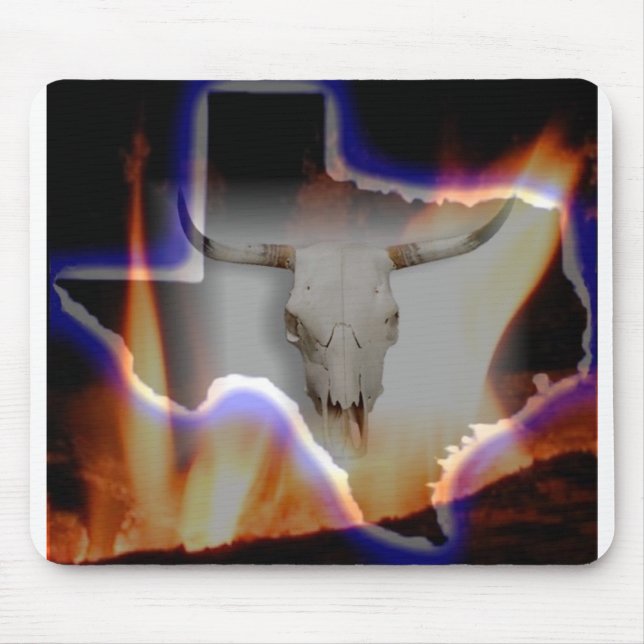 Texas Risin' Mousepad (Front)