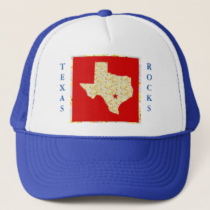 TEXAS ROCKS! TRUCKER HAT