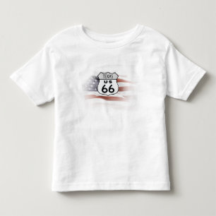 Texas Route 66 Toddler T-Shirt