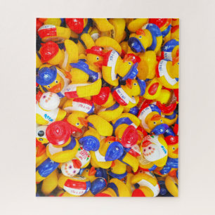 Texas Rubber Duckies Jigsaw Puzzle