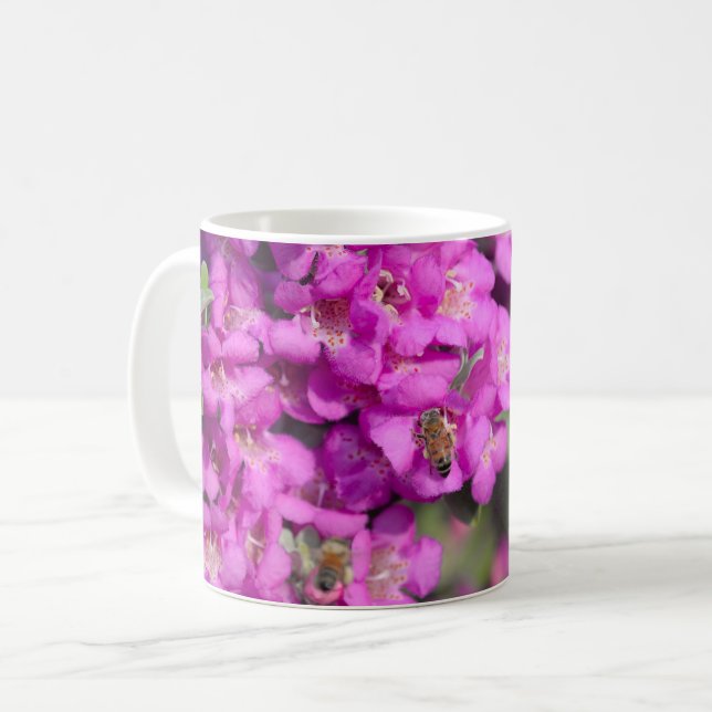 Texas Sage Floral Mug (Front Left)