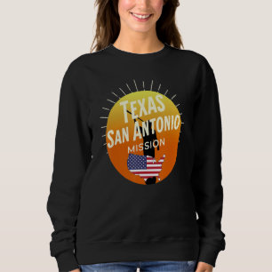 Texas San Antonio Mormon LDS Mission Missionary CT Sweatshirt