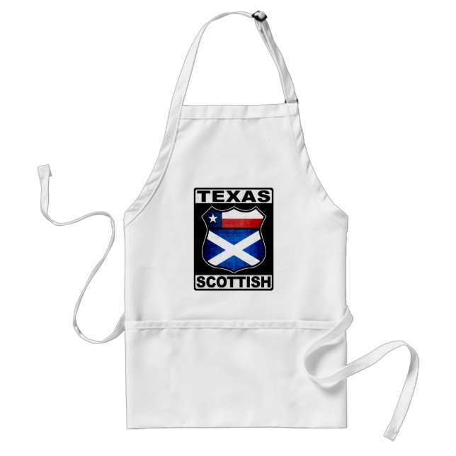 Texas Scottish American Standard Apron (Front)