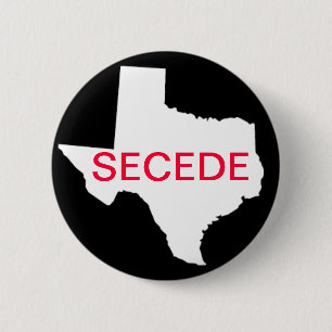 Texas Secede Button