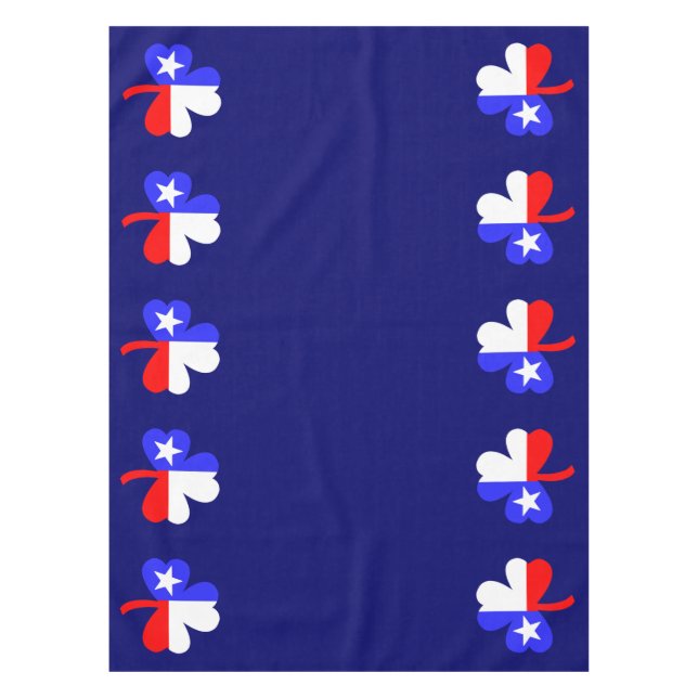 Texas Shamrock Tablecloth (Front)