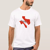 Texas Shaped Diving Flag Texan Scuba Diver