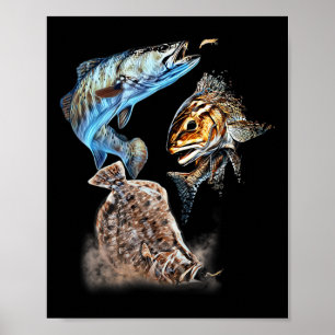 Texas Slam Fishing Gear For Men, Women &amp; Kids  Poster