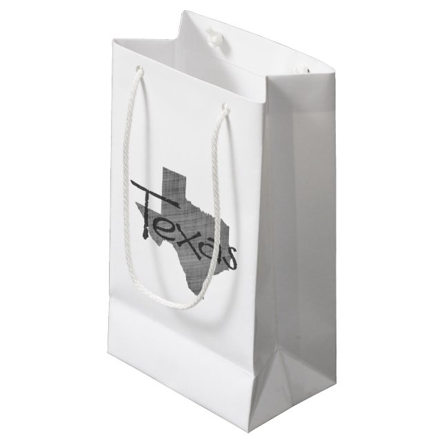 Texas Small Gift Bag (Front Angled)