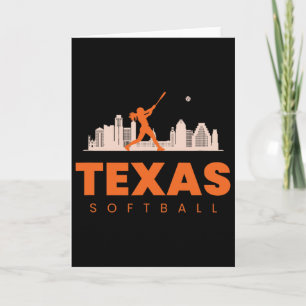 Texas Softll Vintage Minimalist City Retro Softll Card