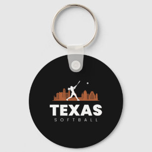 Texas Softll Vintage Minimalist City Retro Softll Key Ring