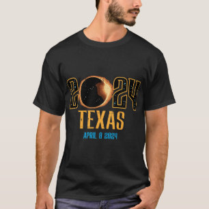 Texas Solar Eclipse 2024 Totality April 8 Men Wome T-Shirt