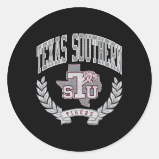 Texas Southern Tigers Victory Classic Round Sticker
