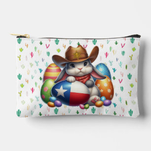Texas/southwestern Easter bunny sheriff Accessory Pouch