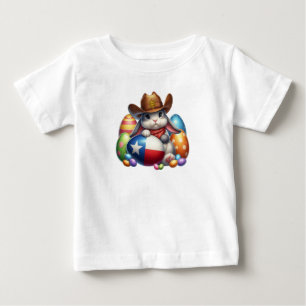 Texas/southwestern Easter bunny sheriff Baby T-Shirt
