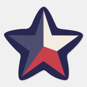 Texas Star Stickers