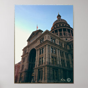 Texas State Capitol Building, Austin TEXAS Poster