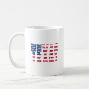 Texas state coffee mug