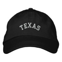 Texas State Embroidered