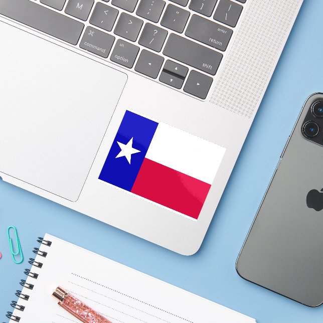 Texas State Flag  (Laptop w/ iPhone)