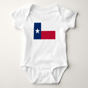 Texas State Flag Baby Bodysuit