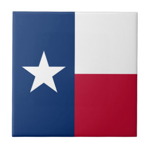Texas State Flag Ceramic Tile