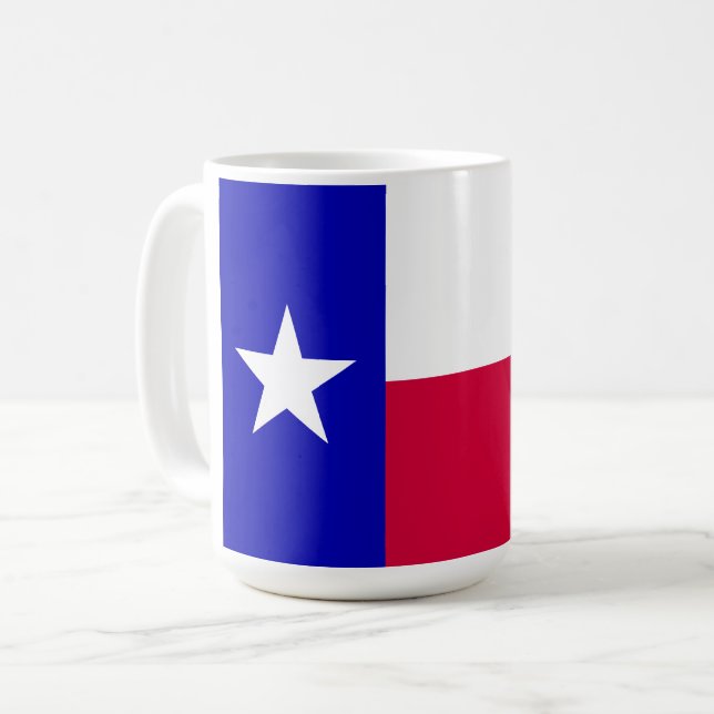 Texas State Flag  Coffee Mug (Front Left)