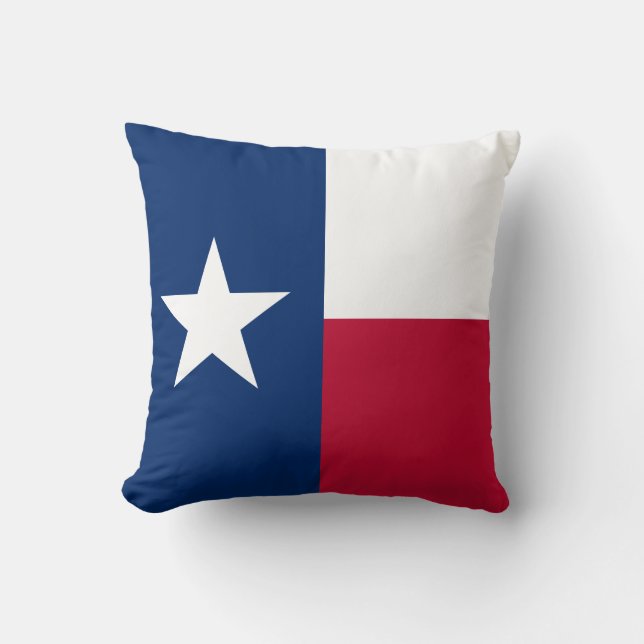 Texas State Flag Cushion (Front)