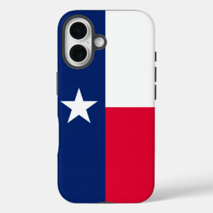 Texas State Flag Design Decor iPhone 16 Case