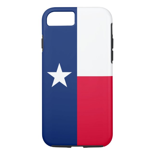 Texas State Flag Design Decor Case-Mate iPhone Case (Back)