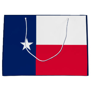 Texas State Flag Design Large Gift Bag