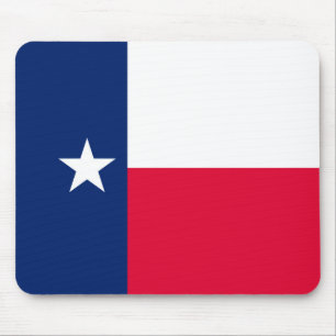 Texas State Flag Design Mouse Pad