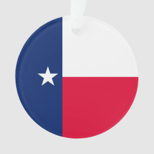 Texas State Flag Design Ornament