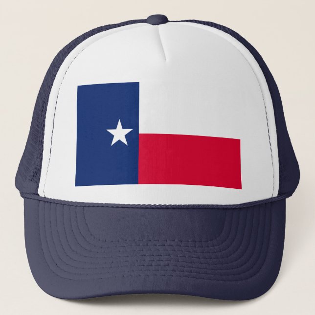 Texas State Flag Design Trucker Hat (Front)