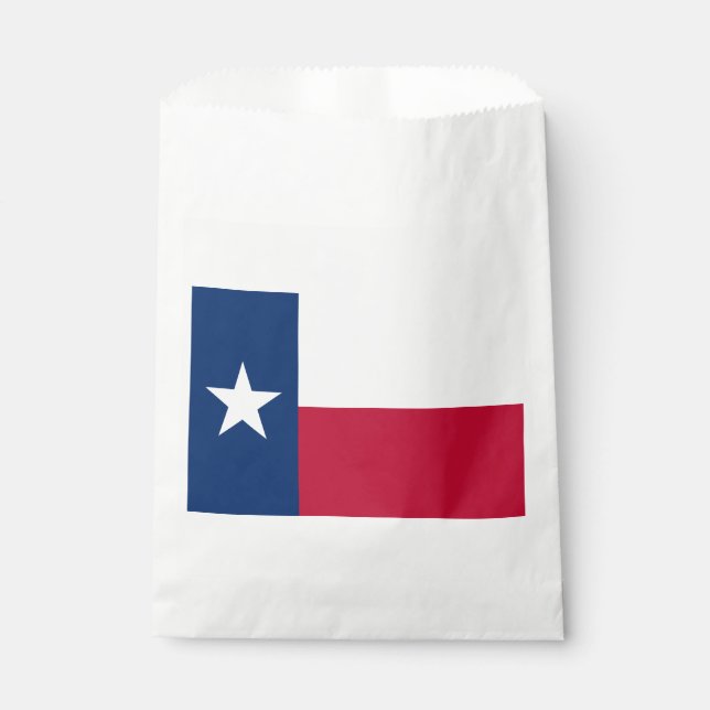 Texas State Flag Favour Bag (Front)