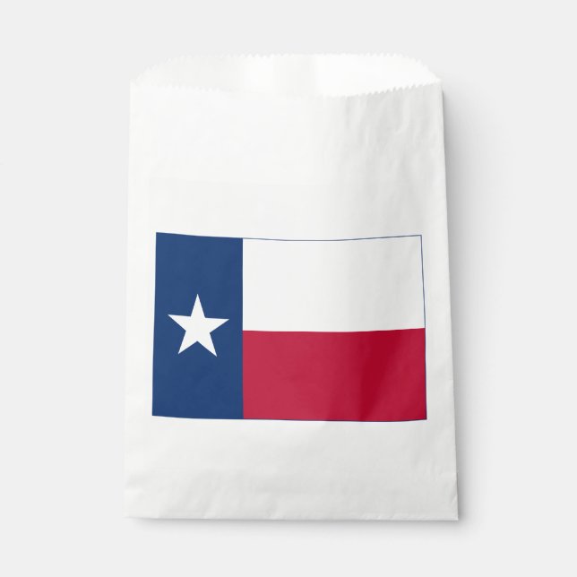 Texas State Flag Favour Bag (Front)