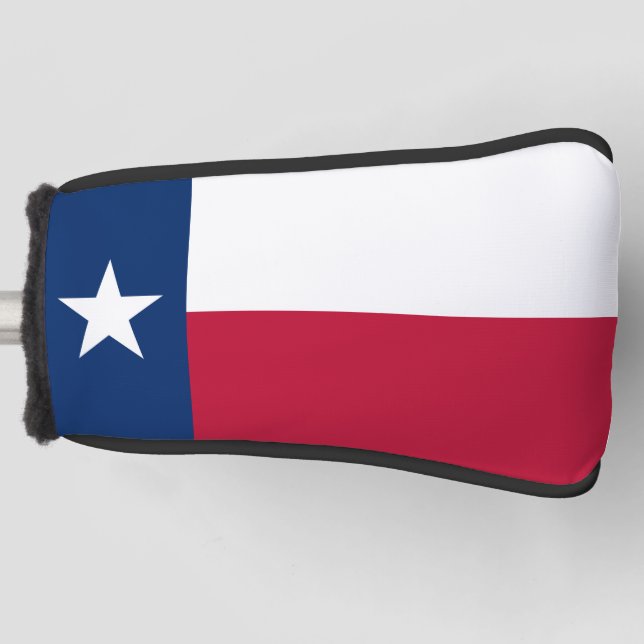 Texas State Flag  Golf Head Cover (Front)
