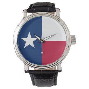Texas state flag - high quality authentic colour watch