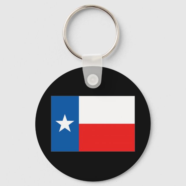 Texas State Flag Keychain (Front)